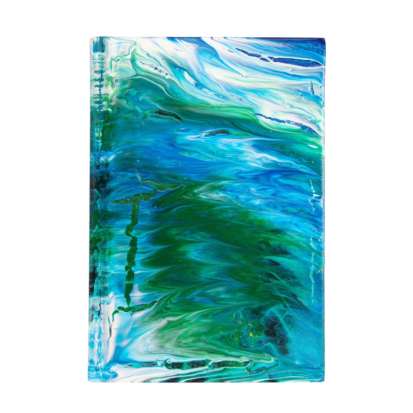 Marine Magic - Custom Paint Pour Journal 5.5" x 8"